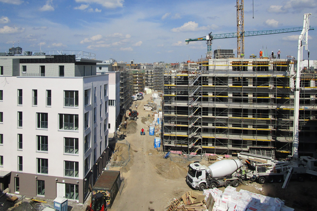 Topping out ceremony: The Berlin Möckernkiez celebrates
